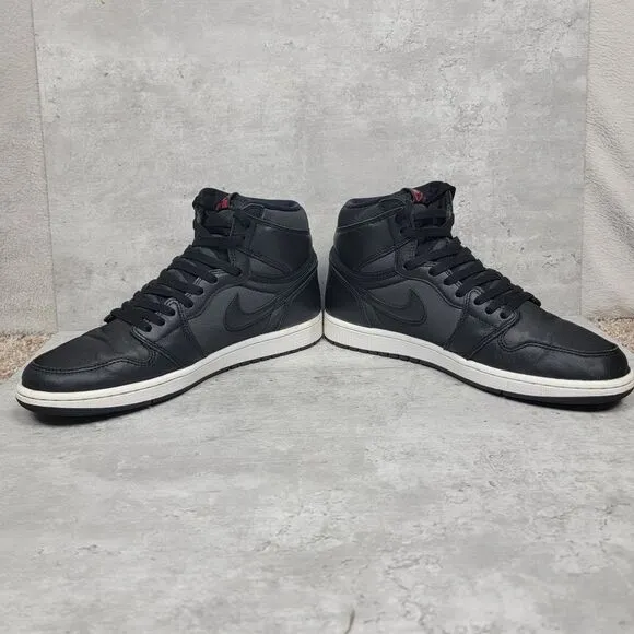 Nike Air Jordan 1 Retro High OG Black Gym Red Size 11.5 Sneakers Shoes 555088060