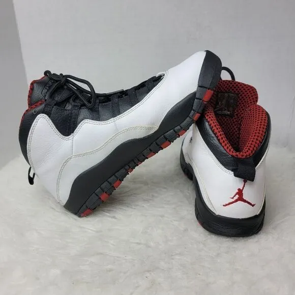 Nike Air Jordan 10 Retro Chicago Bulls 310805-100 Men's Sneaker Shoes Size 6.5