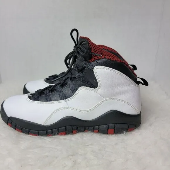 Nike Air Jordan 10 Retro Chicago Bulls 310805-100 Men's Sneaker Shoes Size 6.5