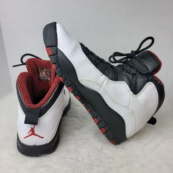 Nike Air Jordan 10 Retro Chicago Bulls 310805-100 Men's Sneaker Shoes Size 6.5