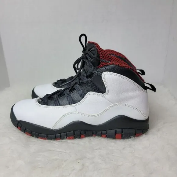 Nike Air Jordan 10 Retro Chicago Bulls 310805-100 Men's Sneaker Shoes Size 6.5