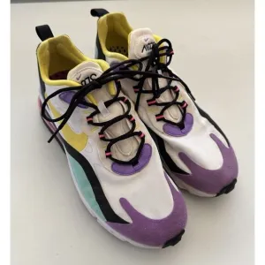 Nike Air Max 270 React Geometric Abstract Shoes AO4971-101 Size 10
