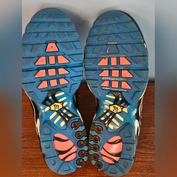 Nike AIR Max Plus Time Capsule Sneakers with Air Max Cushioning Size 10 EUC