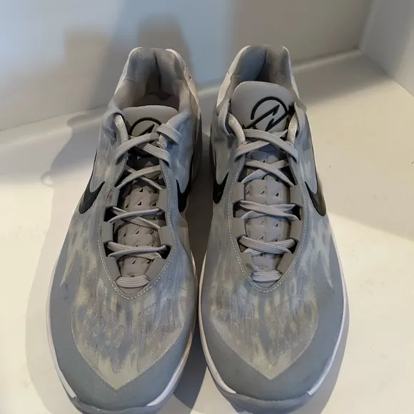 NIKE Air Zoom GT Cut 2 TB Promo WOLF GREY w/Black swoosh.  Size 17