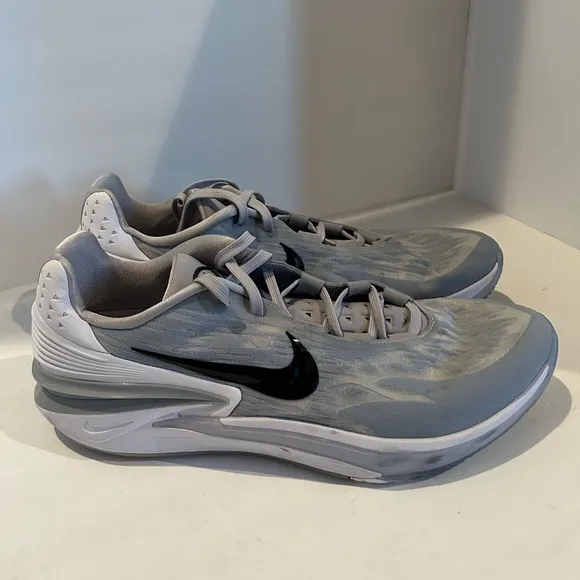 NIKE Air Zoom GT Cut 2 TB Promo WOLF GREY w/Black swoosh.  Size 17
