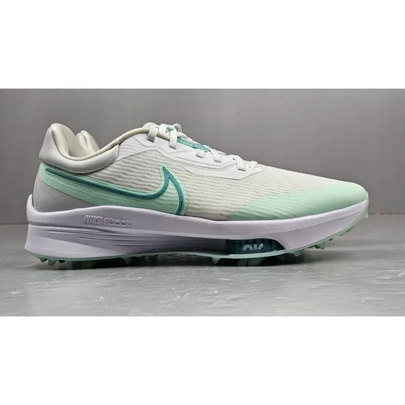 Nike Air Zoom Infinity Tour Next% Golf Shoes Mens 10.5 White Mint DC5221-143 NEW