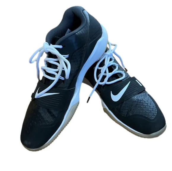 Nike Alpha Menace Turf Low Mens Football Shoes, black/white, size 13.5