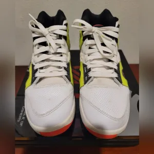 Nike Athletic Shoes - White, Black, Yellow, Red