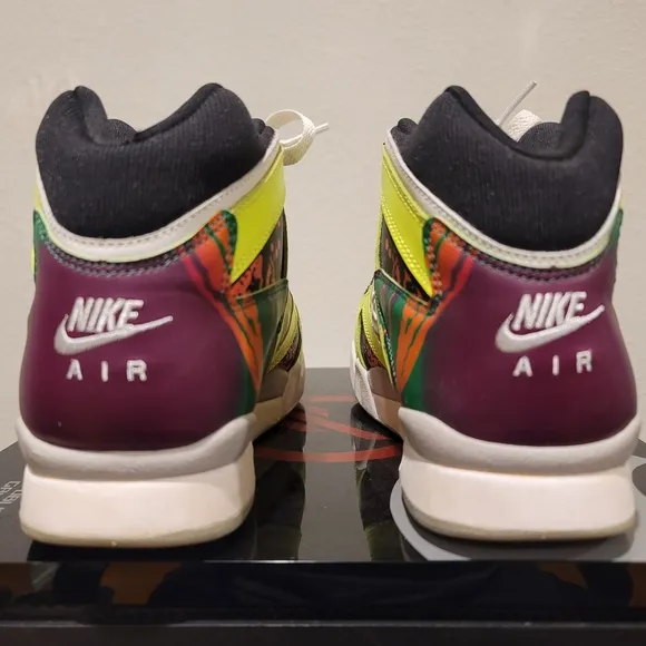 Nike Athletic Shoes - White, Black, Yellow, Red