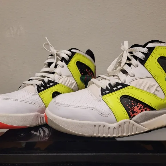 Nike Athletic Shoes - White, Black, Yellow, Red
