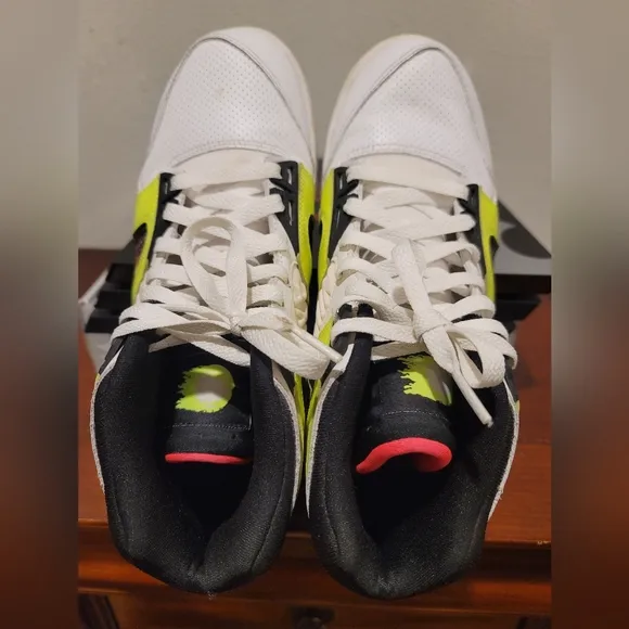 Nike Athletic Shoes - White, Black, Yellow, Red