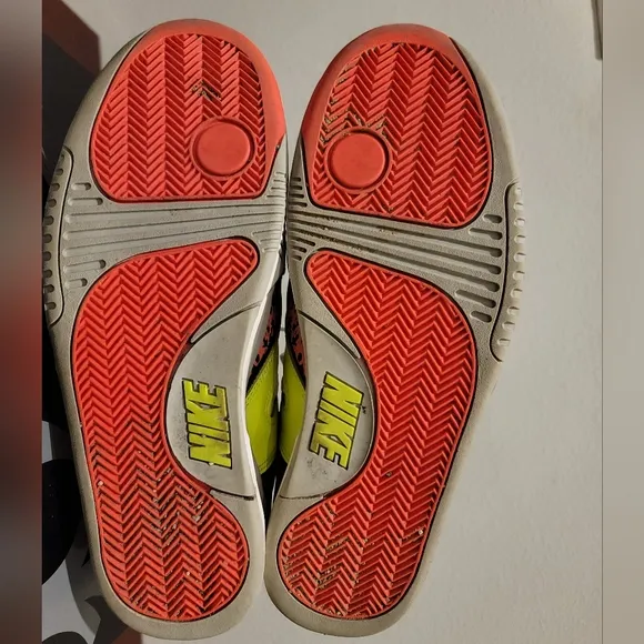 Nike Athletic Shoes - White, Black, Yellow, Red