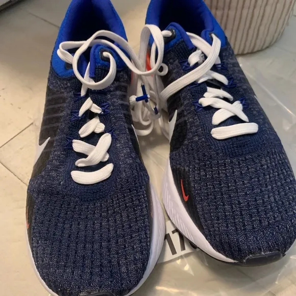 Nike Blue and Black Running Shoes