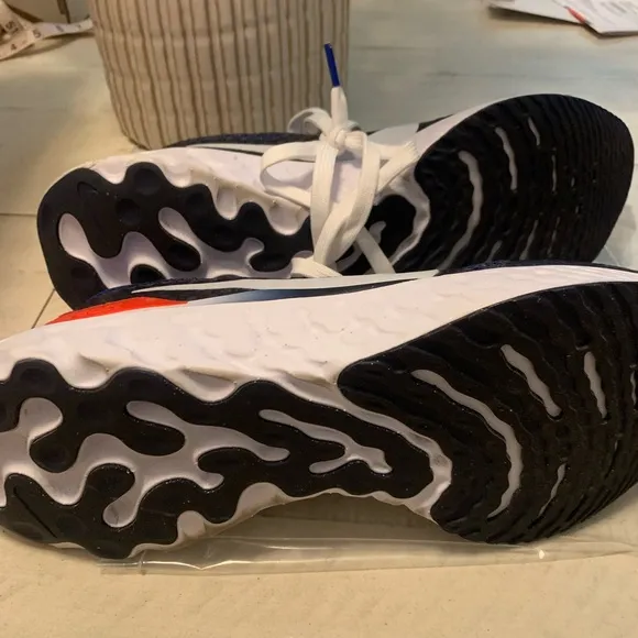 Nike Blue and Black Running Shoes