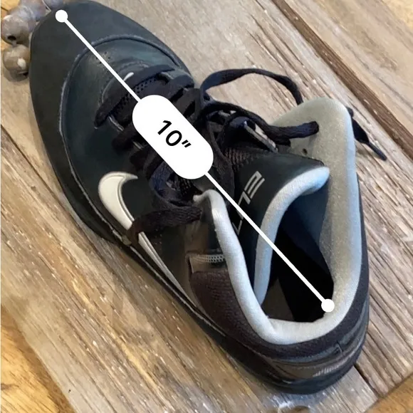 Nike Elite Air Max Black High Top‎ Men’s Size 7.5 Basketball Shoes