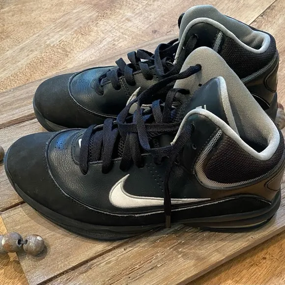 Nike Elite Air Max Black High Top‎ Men’s Size 7.5 Basketball Shoes