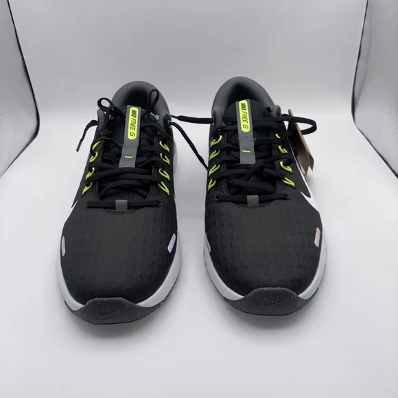 NIKE FREE NN Mens Size 12.5  - Golf Shoes Black Iron Grey Volt