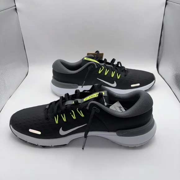 NIKE FREE NN Mens Size 12.5  - Golf Shoes Black Iron Grey Volt