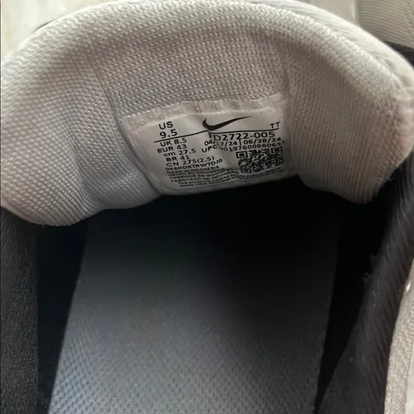 Nike Gray and Black Running Shoes