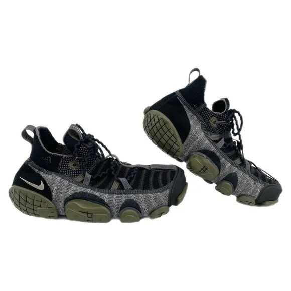 Nike Gray Black ISPA Athletic Sneakers | Size 7M/9W, Excellent Condition