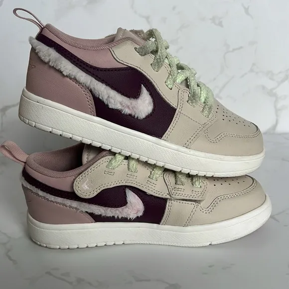 Nike Jordan 1 Low Alt SE PSV - Legend Light Brown/Pink