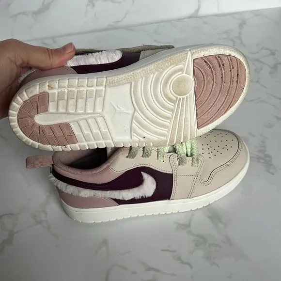 Nike Jordan 1 Low Alt SE PSV - Legend Light Brown/Pink