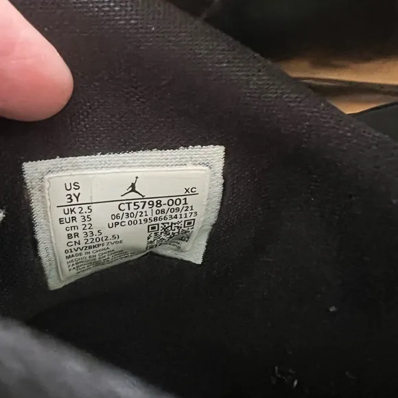 Nike Jordan Drip 23 PS 'Black Atomic Green' shoes boots