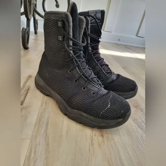 Nike Jordan Future Boot Waterproof Boots Black Dark Grey Mens Size 9