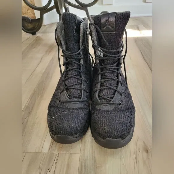 Nike Jordan Future Boot Waterproof Boots Black Dark Grey Mens Size 9
