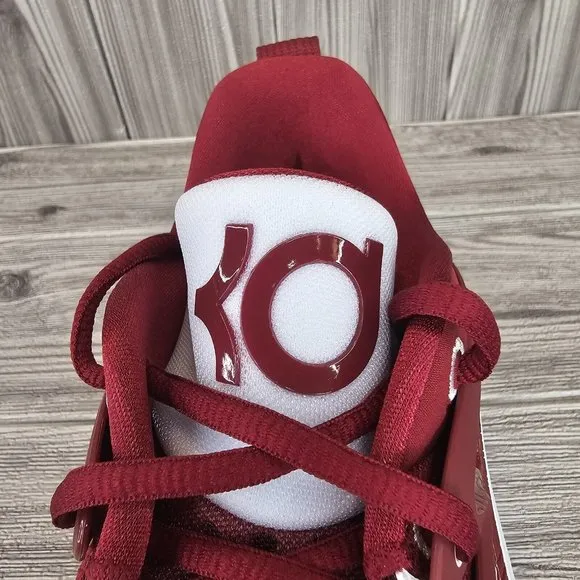 NIKE KD 15 TB Basketball Sneakers Shoes - Red/White - Men's Size 10 - NEW