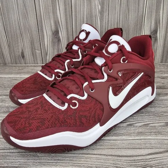 NIKE KD 15 TB Basketball Sneakers Shoes - Red/White - Men's Size 10 - NEW