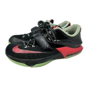 Nike KD VII Good Apple Low Top Sneakers Black Red Green Size 6.5Y Boys