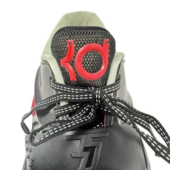 Nike KD VII Good Apple Low Top Sneakers Black Red Green Size 6.5Y Boys