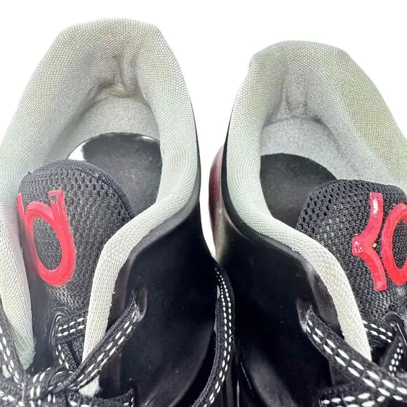 Nike KD VII Good Apple Low Top Sneakers Black Red Green Size 6.5Y Boys