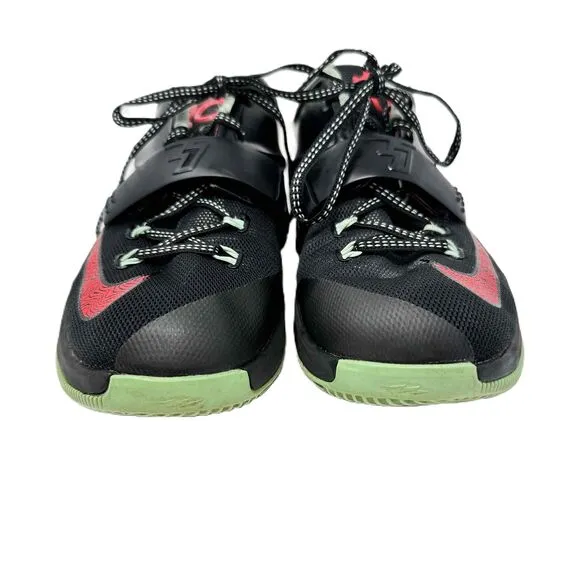Nike KD VII Good Apple Low Top Sneakers Black Red Green Size 6.5Y Boys