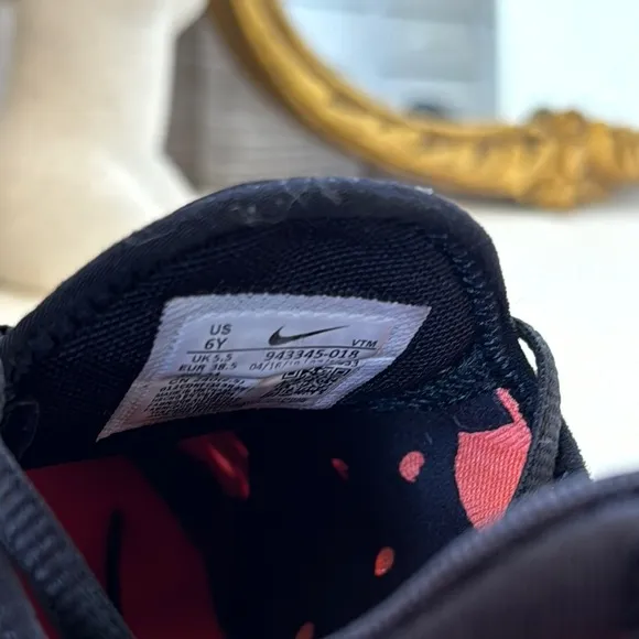 Nike Kids Air Max 270 Black and Red Shoes