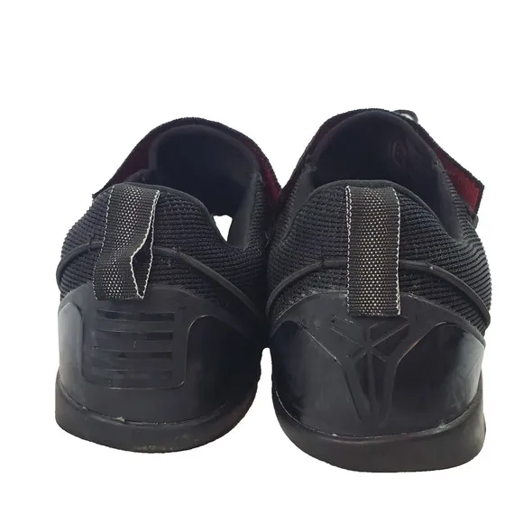 Nike Kobe Shoes A.D. NXT 360 Men's 8 Black &amp; Red 807219-418 Mamba Sneakers Rare