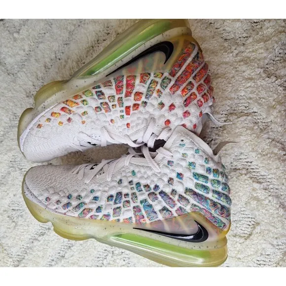 Nike LeBron 17 EP &quot;Air Command Force &quot; 2020  Sz 9.5 Men's Basketball Shoes Sport
