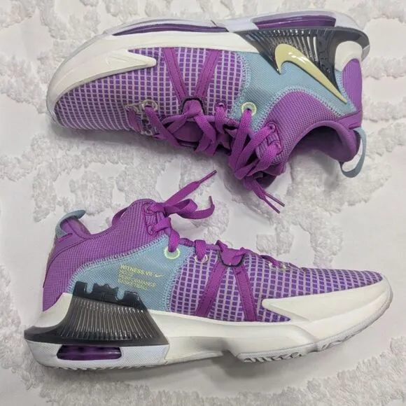 Nike LeBron Witness 7 Men’s Basketball Shoes – Fuchsia Dream – Size 9.5