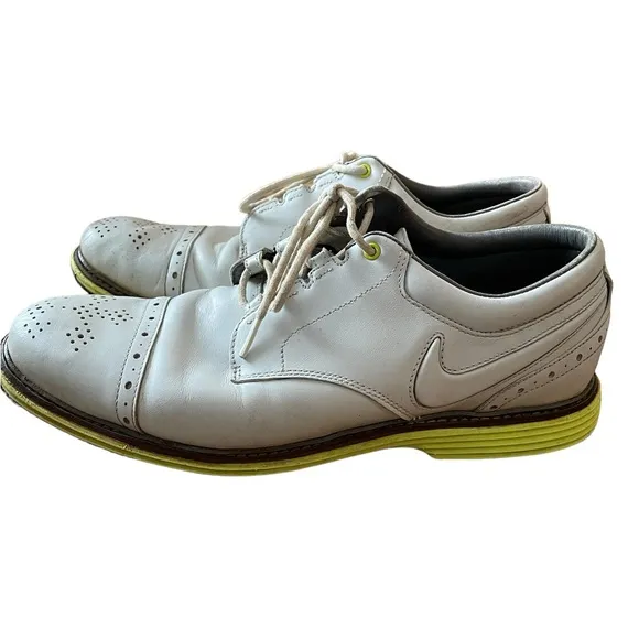 NIKE Lunar Clayton 628535-100 Men’s Spikeless Golf Hybrid Sneaker‎ Shoes US 11