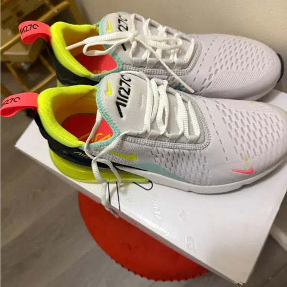 Nike Men’s  Air Max 270 White Sneakers