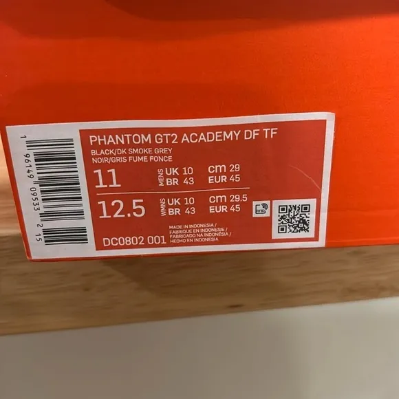 NIKE PHANTOM GT2 ACADEMY DF TURF SOCCER SHOES