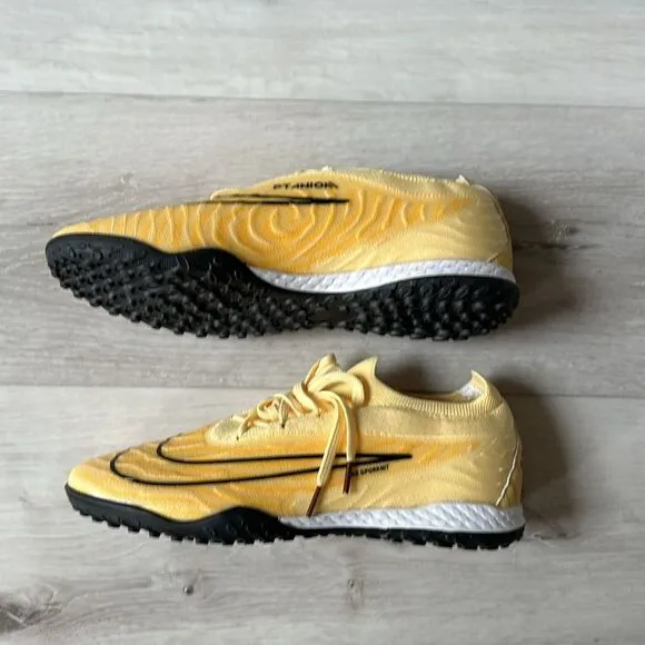 Nike Phantom GX Elite TF ArtificialTurf Soccer  MIKE GPORKNIT SZ 7 Bright Yellow