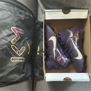 Nike Purple and Yellow Athletic Shoes