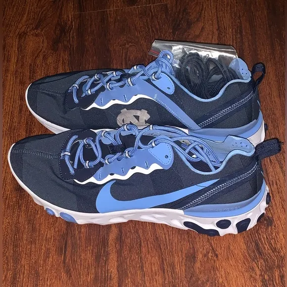 Nike React Element UNC Tarheels basketball shoes