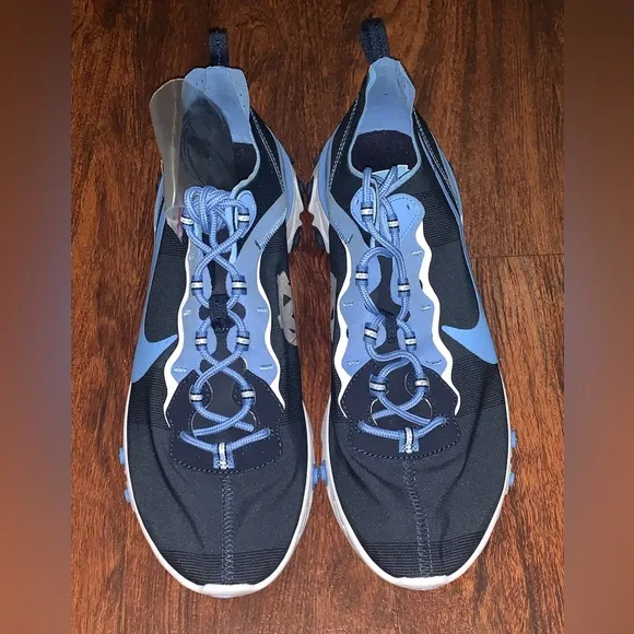 Nike React Element UNC Tarheels basketball shoes
