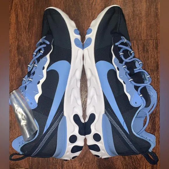 Nike React Element UNC Tarheels basketball shoes