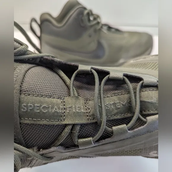 Nike React SFB Carbon Mid Cargo Khaki Elite Trail Hiking Sneakers sz Men's 10.5