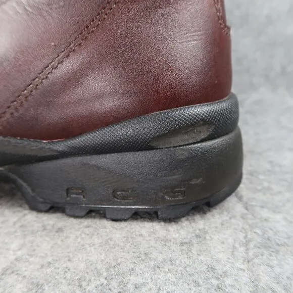 Nike Shoes Mens 9.5 ACG Ankle Boots Leather Waterproof Lace Up Brown Y2k Vintage
