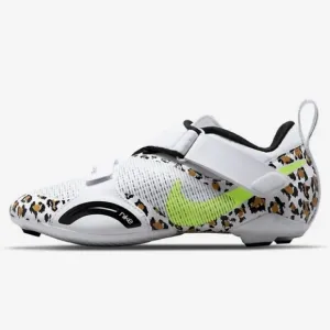 NIKE SuperRep Cycle Indoor Animal Print Cycling Shoes Womens 6.5